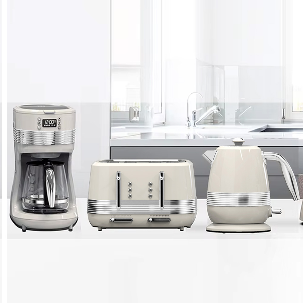 Kitchen Appliances - ชุดเครื่องใช้ในครัว เครื่องปิ้งขนมปังและกาต้มน้ำ รุ่นขายดีปี 2026 เครื่องชงกาแฟ กาต้มน้ำไฟฟ้าสแตนเลส