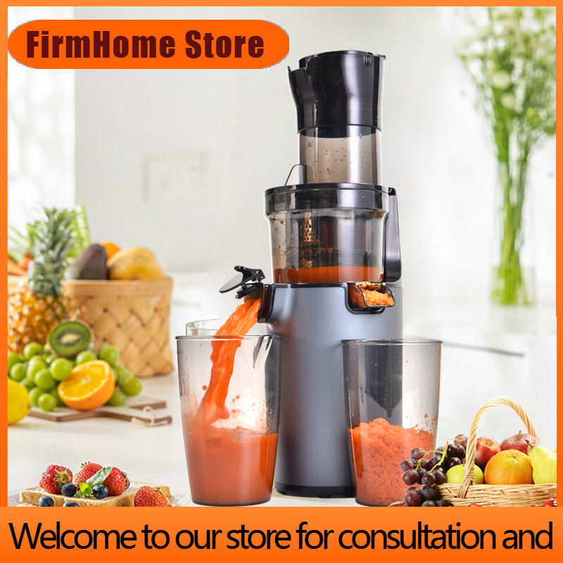 Electric Slow Juicer Cold Press - เครื่องคั้นน้ำผลไม้ส้มยี่ห้อ FirmHome รุ่น StoreIslow แบบใช้ไฟฟ้าสำหรับธุรกิจ คั้นเย็นแบบสกัดเย็น