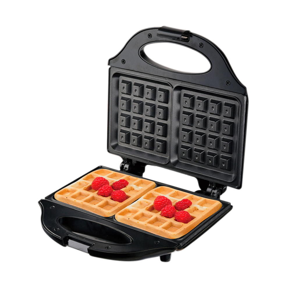 Mini Waffle Maker Machine - เครื่องทำวาฟเฟิลไฟฟ้าแบบมืออาชีพ อุปกรณ์ครัวอเนกประสงค์ เครื่องทำวาฟเฟิลอาหารเช้า กระทะเหล็กเคลือบกันติด