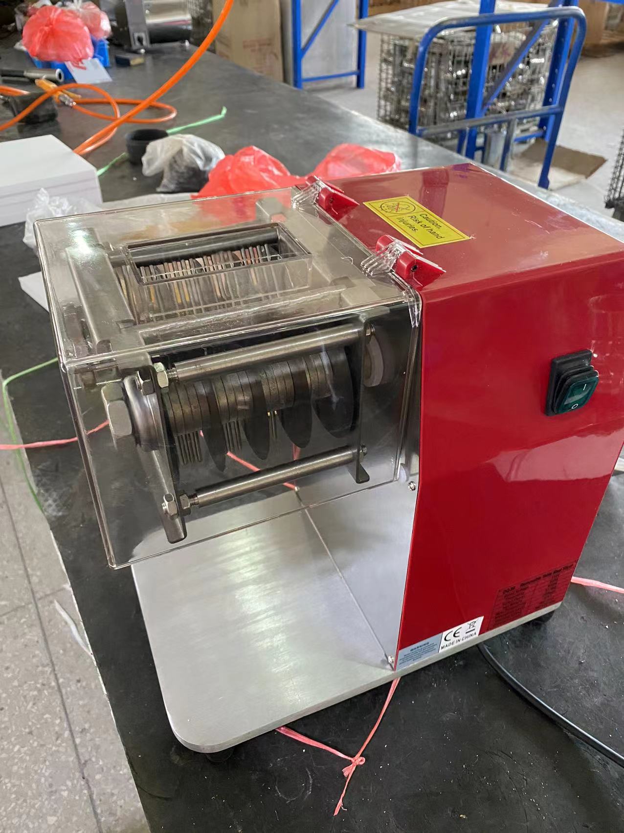 Automatic Meat Slicer Home - เครื่องตัดเนื้อไฟฟ้าเชิงพาณิชย์ เครื่องตัดเนื้ออเนกประสงค์ขนาดเล็ก เครื่องหั่นเนื้ออัตโนมัติสำหรับใช้ในบ้าน