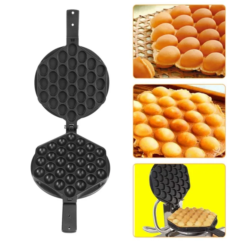 Mini Waffle Maker Machine - QQ เครื่องทําพัฟไข่บ้าน LPG แก๊สเครื่องวาฟเฟิลไข่เชิงพาณิชย์-stick เครื่องวาฟเฟิลอุปกรณ์ครัว