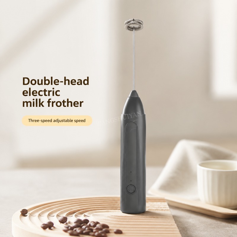 Portable Blender Usb Rechargeable - เครื่องตีฟองนมขนาดเล็กแบบพกพา ชาร์จผ่าน USB ปรับความเร็วได้ 3 ระดับ