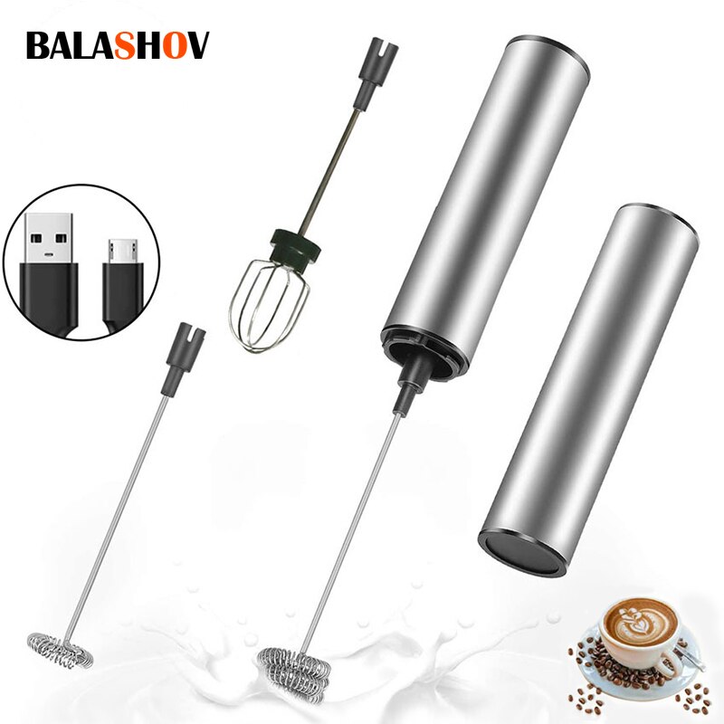 Portable Blender Usb Rechargeable - เครื่องตีฟองนมไฟฟ้าแบบพกพาขนาดเล็ก USB แบบชาร์จไฟได้เครื่องตีทำฟองเครื่องตีเครื่องดื่มความเร็วสูงเครื่องตีเครื่องตีไข่กาแฟ