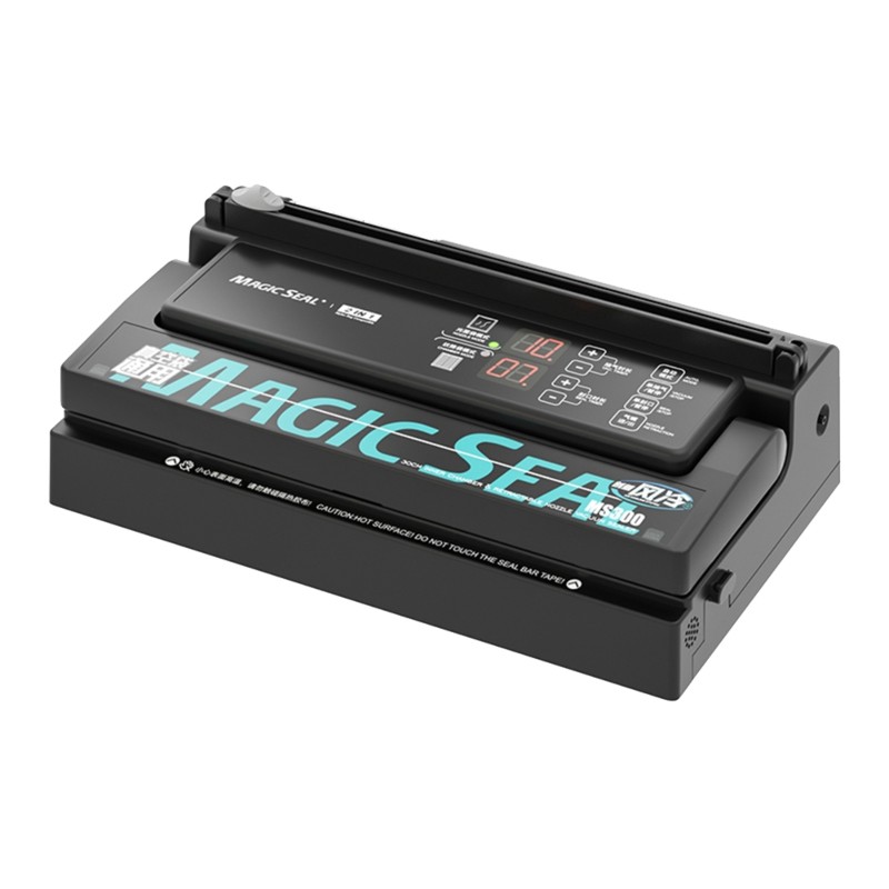 Food Vacuum Sealer Machine - [NEWA08R】 เครื่องซีลสูญญากาศ MAGIC SEAL MS300 โหมดอัตโนมัติและโหมดธรรมดา