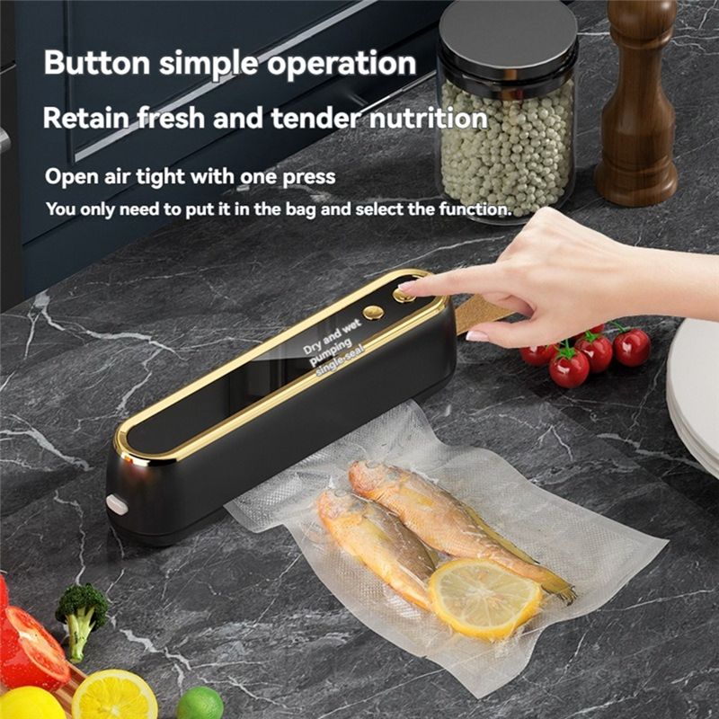A74E-เครื่องซีลสุญญากาศไร้สาย  - Food Vacuum Sealer Machine บทวิจารณ์และราคา