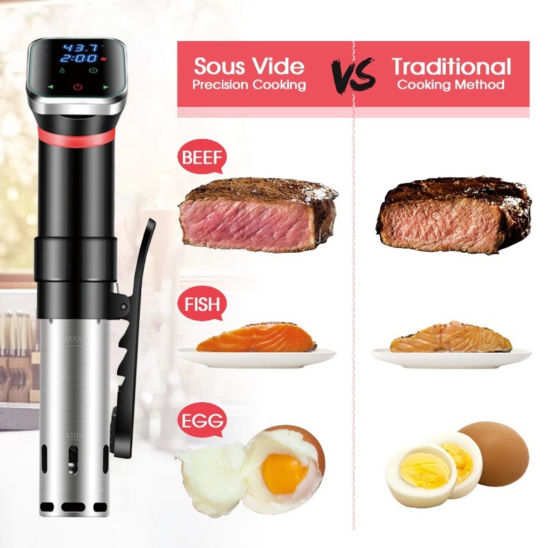 เครื่องทำซูวีดิจิตอล อุณหภูมิต - Digital Sous Vide Precision Cooker บทวิจารณ์และราคา
