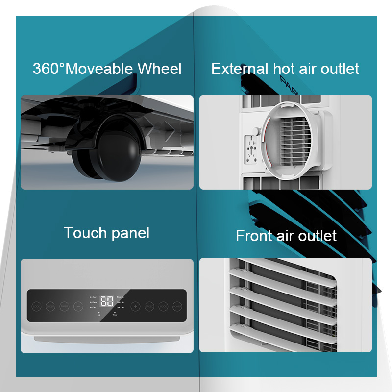 เครื่องปรับอากาศเคลื่อนที่ขนาด - Air Conditioners บทวิจารณ์และราคา