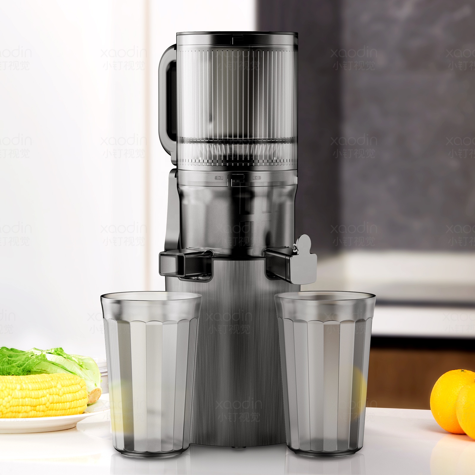 เครื่องคั้นน้ำผลไม้แบบพกพา สเต - Electric Slow Juicer Cold Press บทวิจารณ์และราคา