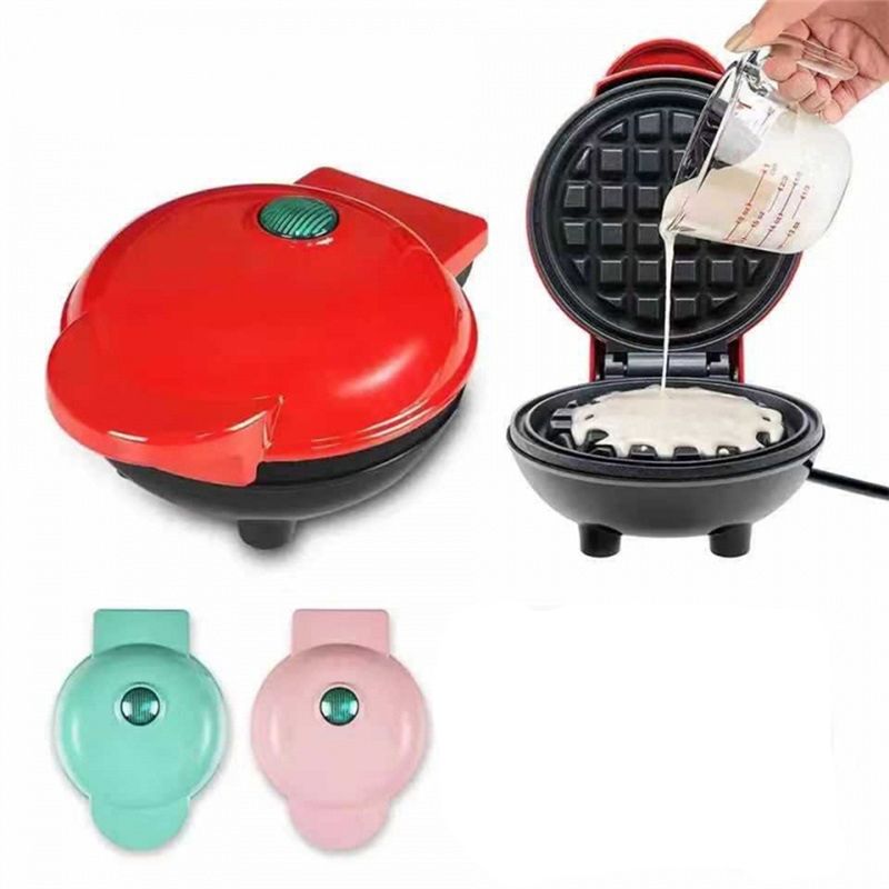 M02K-เครื่องทำวาฟเฟิลมินิแบบไม - Mini Waffle Maker Machine บทวิจารณ์และราคา
