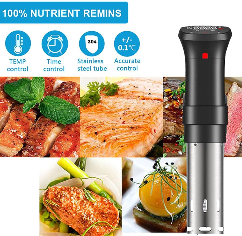 Sous Vide เครื่องหม้อหุงข้าวสํ - Digital Sous Vide Precision Cooker บทวิจารณ์และราคา
