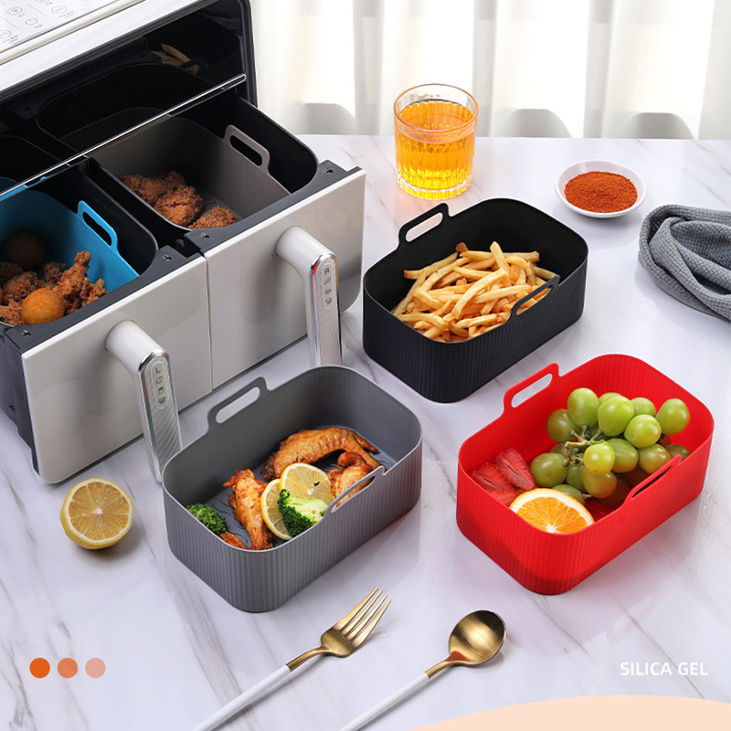 หม้อซิลิโคนรองหม้อหม้อทอด Air  - Air Fryer Silicone Pot Liner บทวิจารณ์และราคา