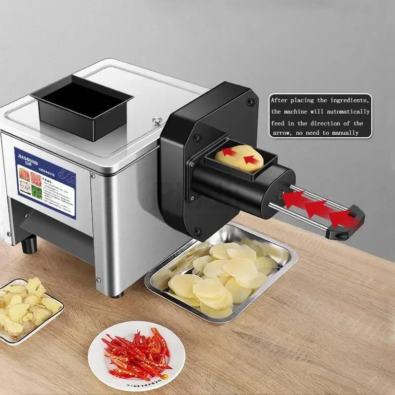เครื่องหั่นเนื้อไฟฟ้า เครื่องบ - Automatic Meat Slicer Home บทวิจารณ์และราคา