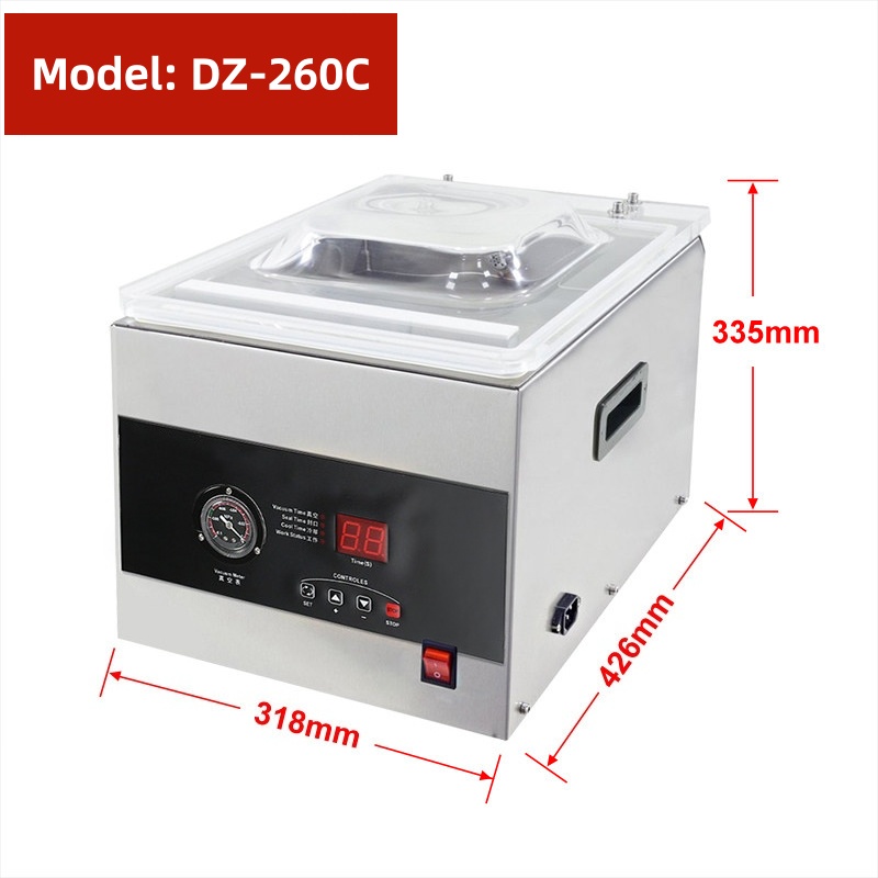 เครื่องซีลสูญญากาศแบบตั้งโต๊ะส - Food Vacuum Sealer Machine บทวิจารณ์และราคา