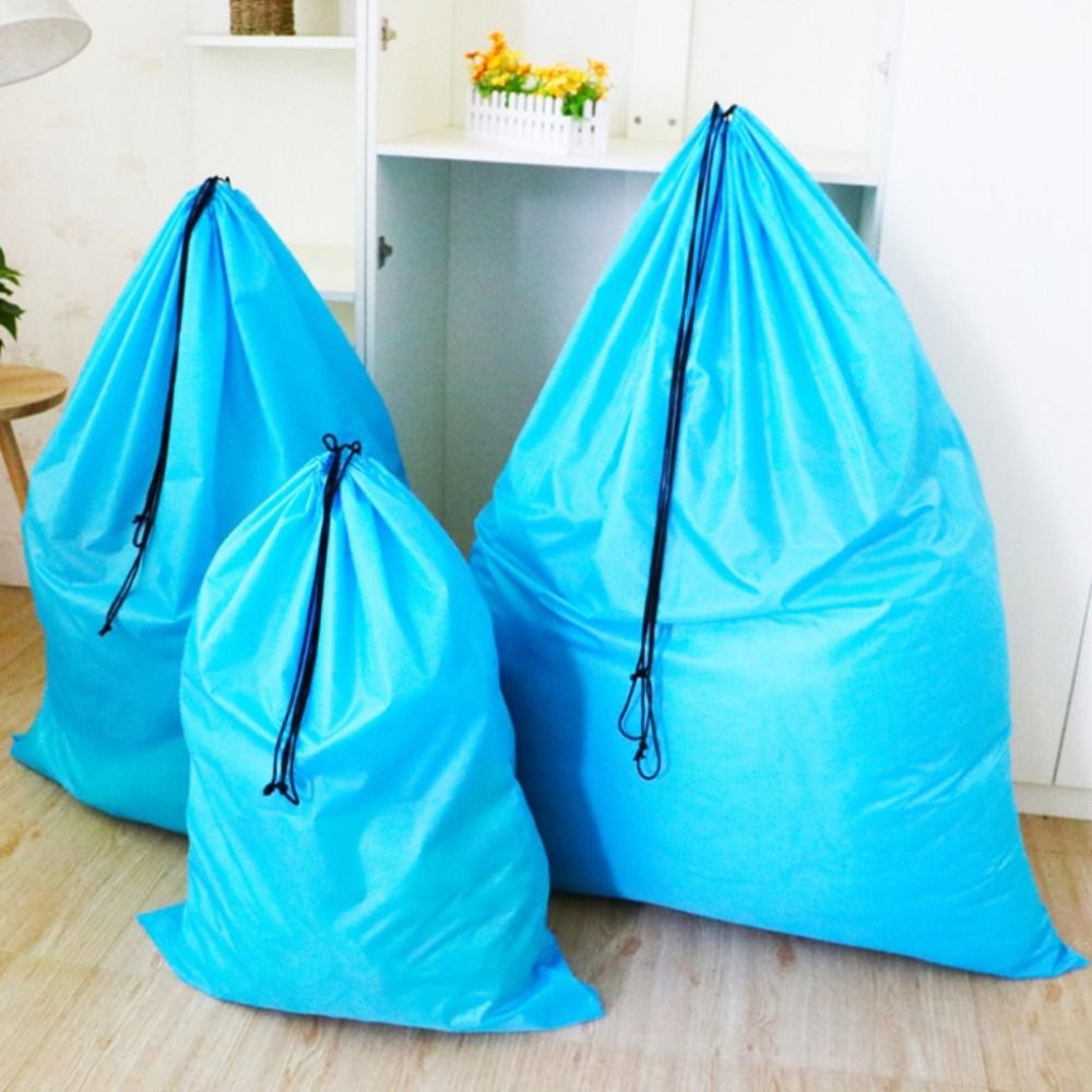 ถุงผ้ากันน้ำทนทานแบบมีเชือกรูด - Laundry บทวิจารณ์และราคา