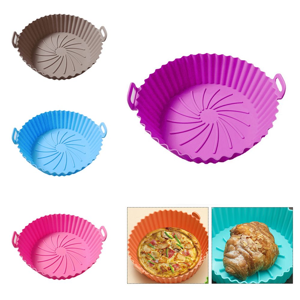 1ชิ้นตะกร้าใส่ของอบสำหรับหม้อท - Air Fryer Silicone Pot Liner บทวิจารณ์และราคา
