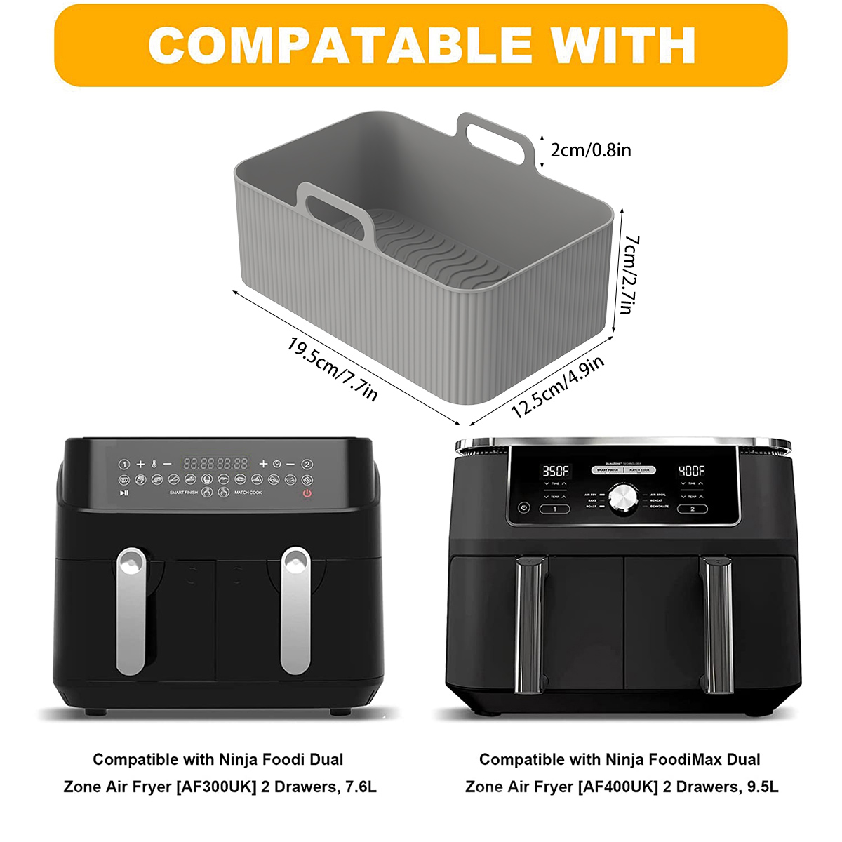 ซิลิโคน Air Fryer Liner สําหรั - Air Fryer Silicone Pot Liner บทวิจารณ์และราคา