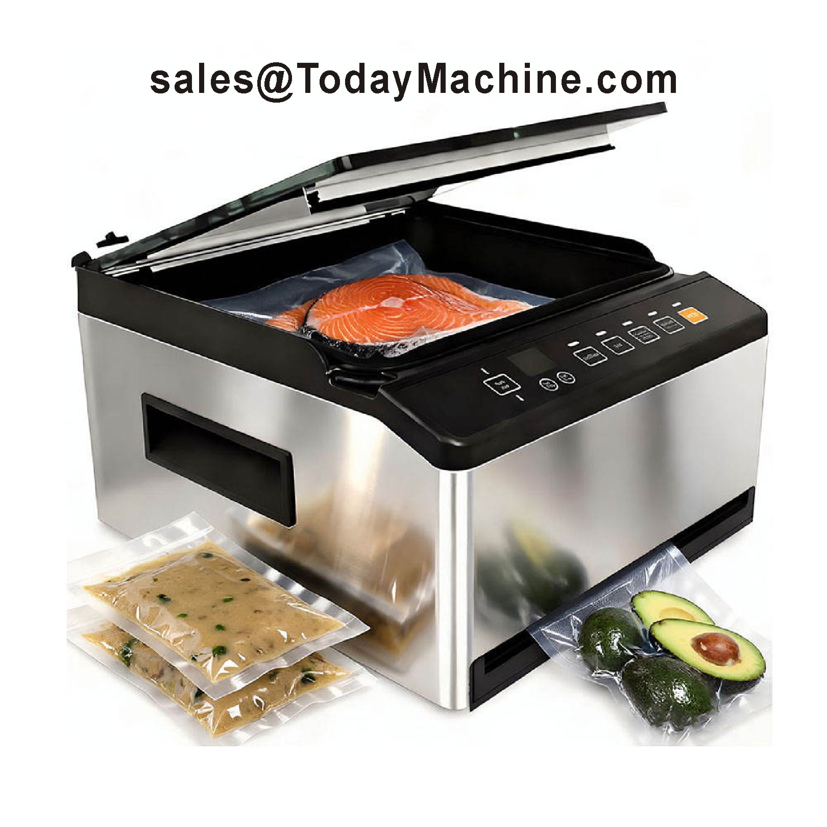 เครื่องซีลสูญญากาศแบบตั้งโต๊ะ  - Food Vacuum Sealer Machine บทวิจารณ์และราคา