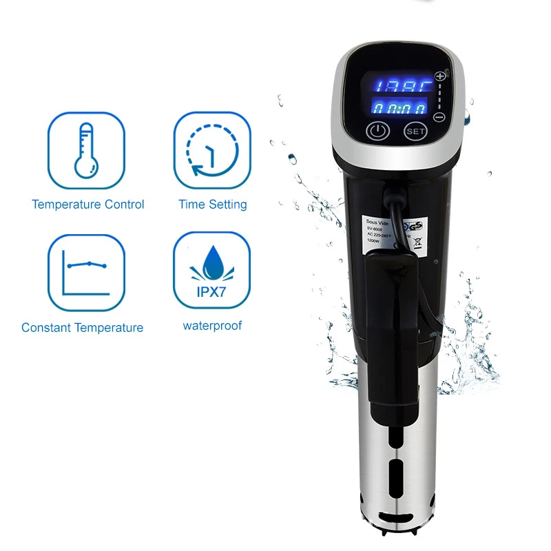 IPX7 กันน้ํา Sous Vide Precisi - Digital Sous Vide Precision Cooker บทวิจารณ์และราคา