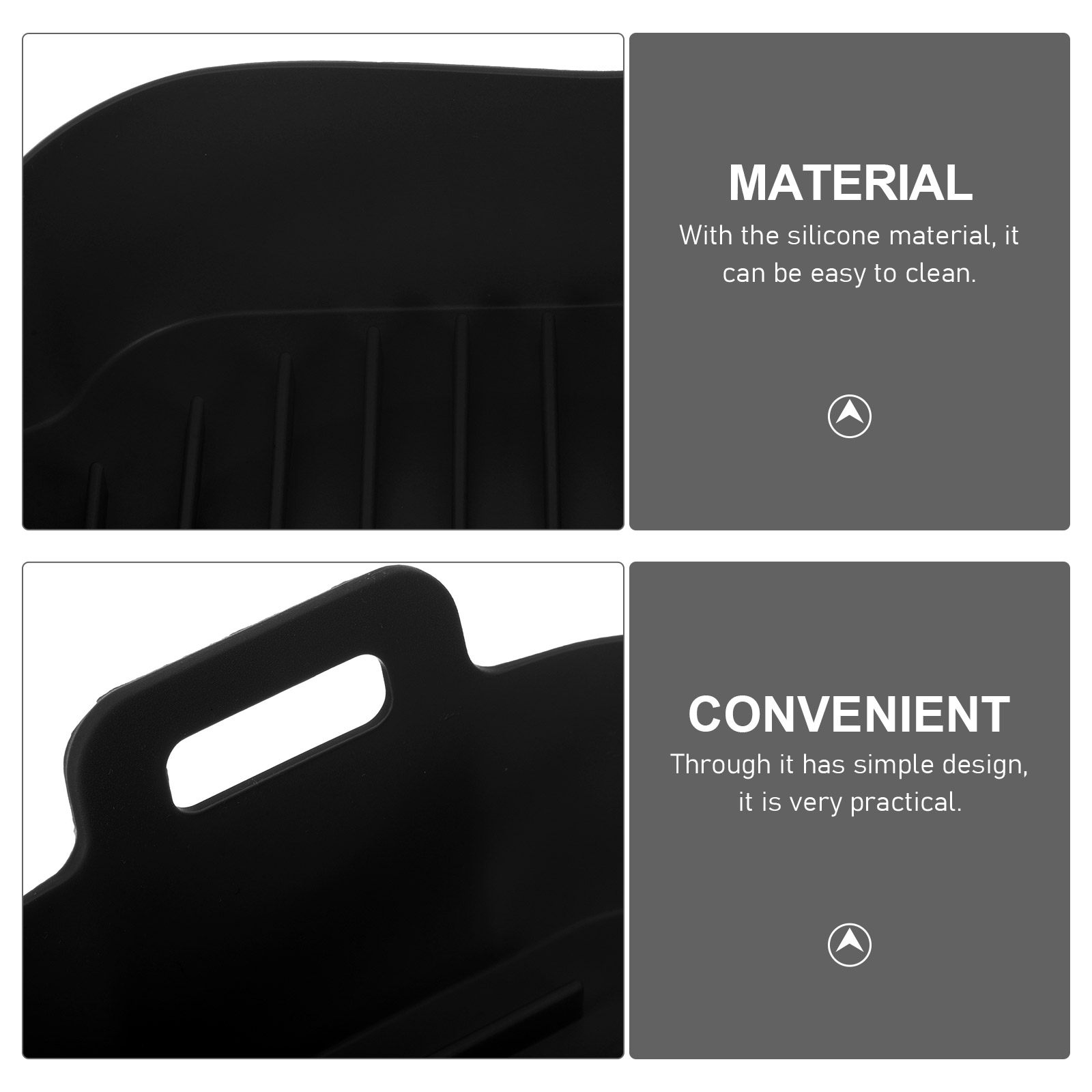 แผ่นรองอบซิลิโคนสำหรับหม้อทอดไ - Air Fryer Silicone Pot Liner บทวิจารณ์และราคา