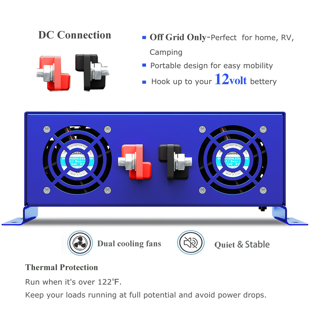 อินเวอร์เตอร์ WZRELB 3000W สำห - Home Appliances บทวิจารณ์และราคา
