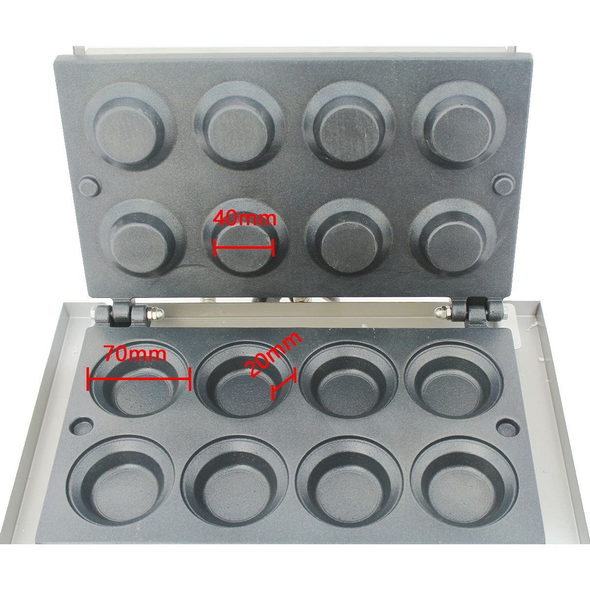 เครื่องทำทาร์ตไข่ไฟฟ้า HPH2O แ - Mini Waffle Maker Machine บทวิจารณ์และราคา