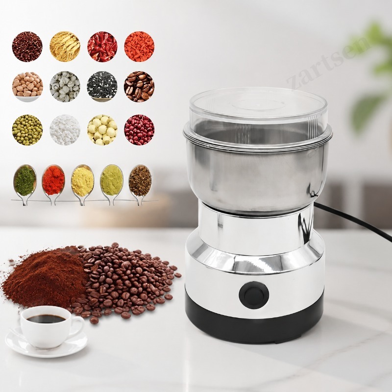 เครื่องบดอเนกประสงค์ในครัว 4 ใ - Coffee Bean Grinder Electric บทวิจารณ์และราคา