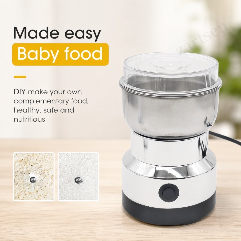 เครื่องบดอเนกประสงค์ในครัว 4 ใ - Coffee Bean Grinder Electric บทวิจารณ์และราคา