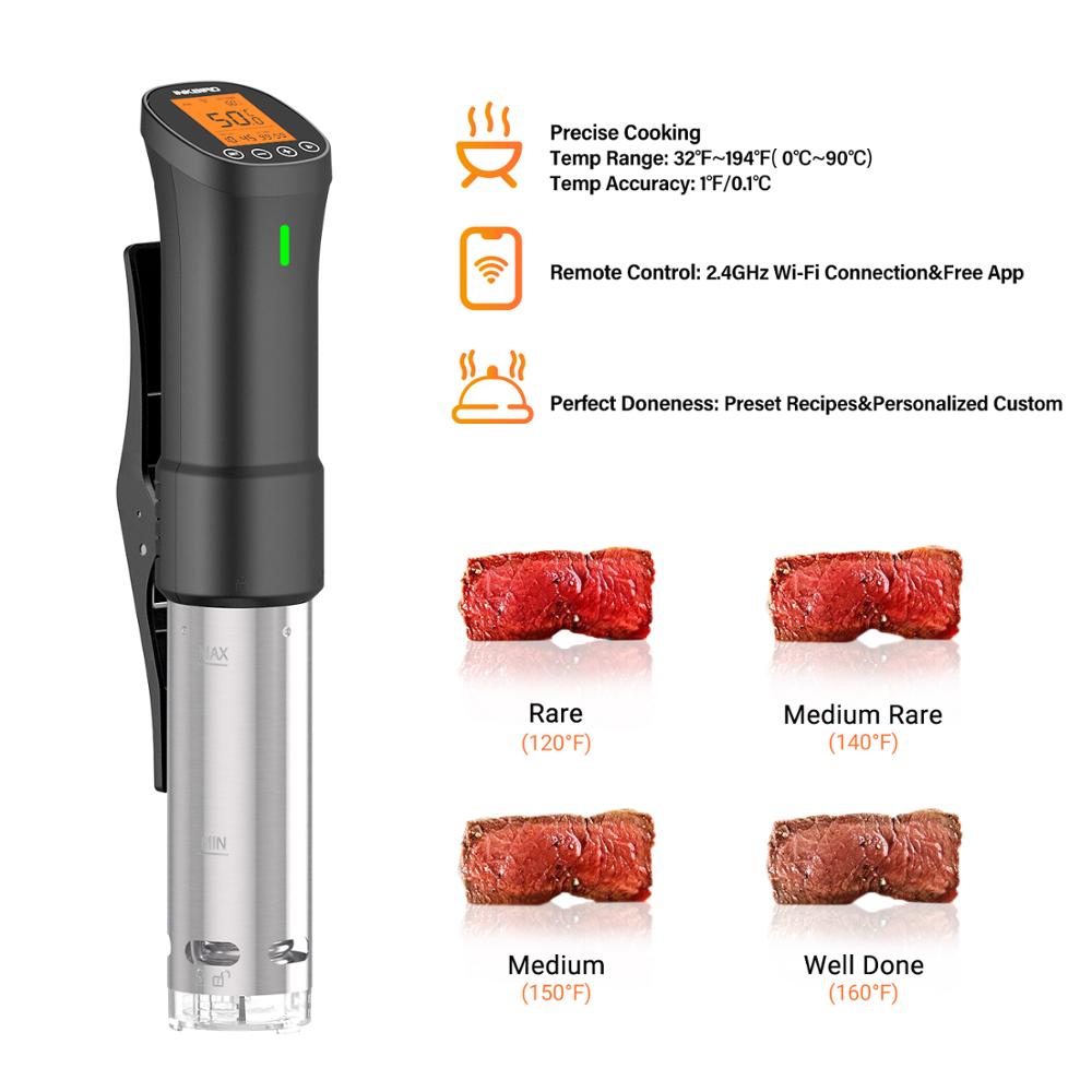 IKBIRD ISV-200W Wi-Fi Culinary - Digital Sous Vide Precision Cooker บทวิจารณ์และราคา