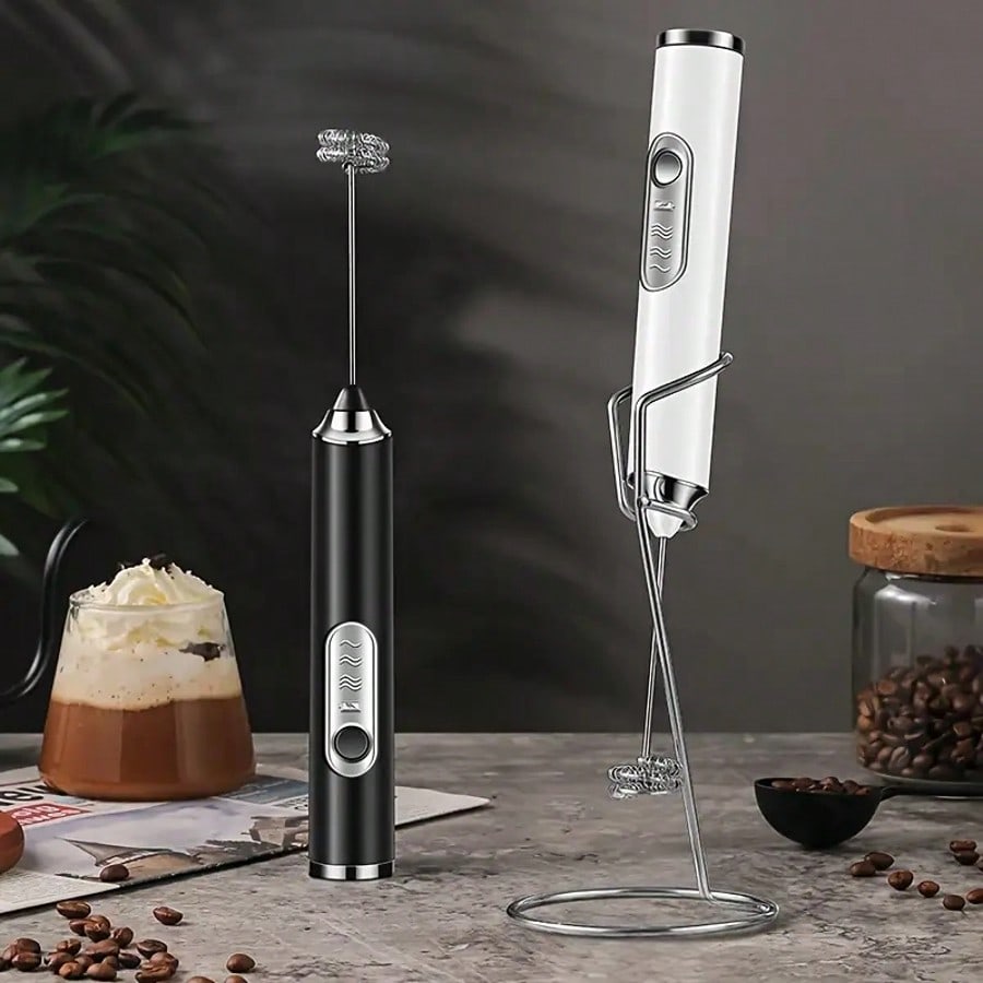 เครื่องผสมอาหารไฟฟ้าแบบมือถือ  - Electric Milk Frother Handheld บทวิจารณ์และราคา