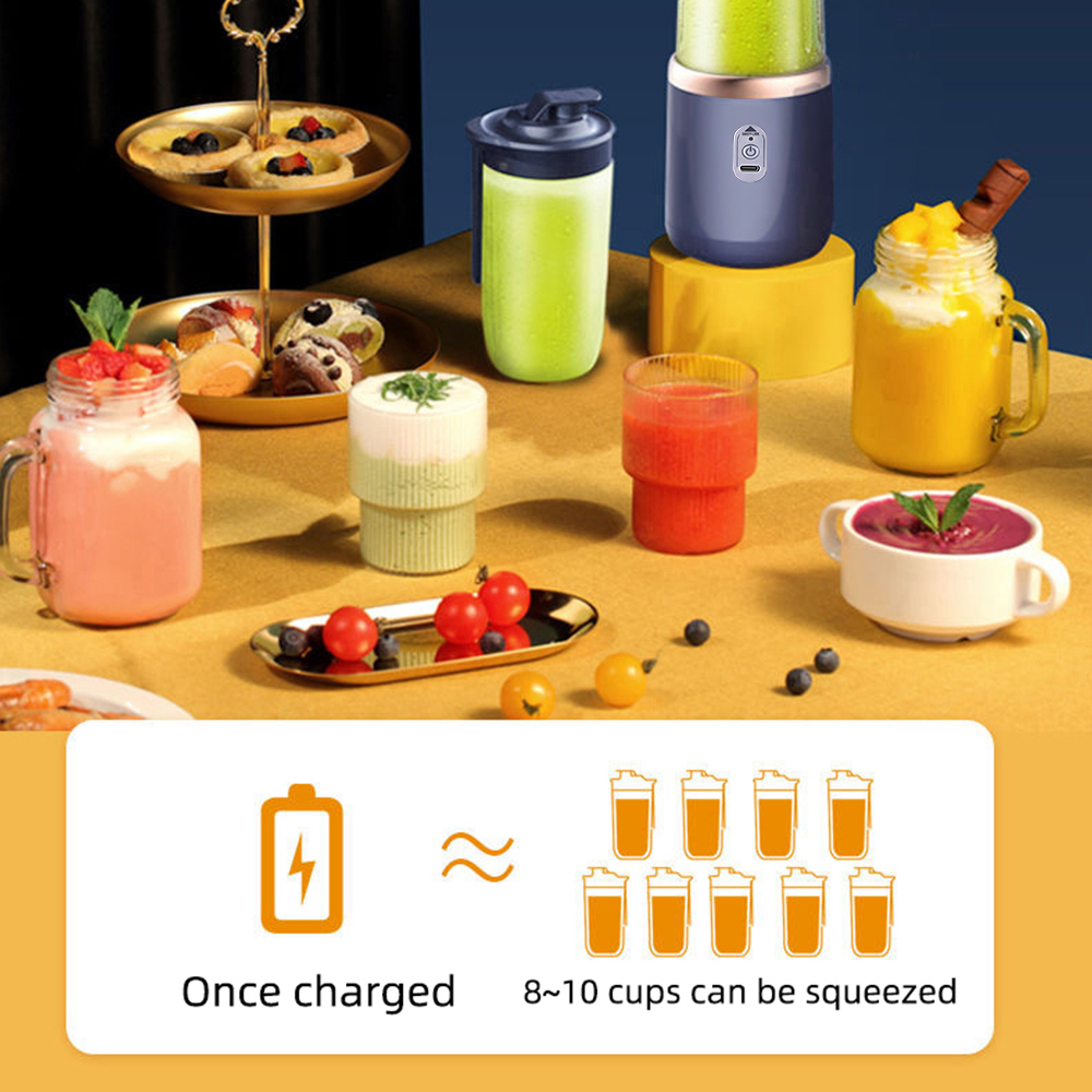 เครื่องปั่นแบบพกพา ชาร์จผ่าน U - Portable Blender Usb Rechargeable บทวิจารณ์และราคา