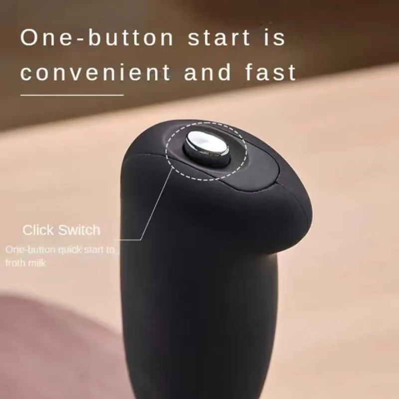 เครื่องตีฟองนมขนาดเล็ก ชาร์จผ่ - Electric Milk Frother Handheld บทวิจารณ์และราคา