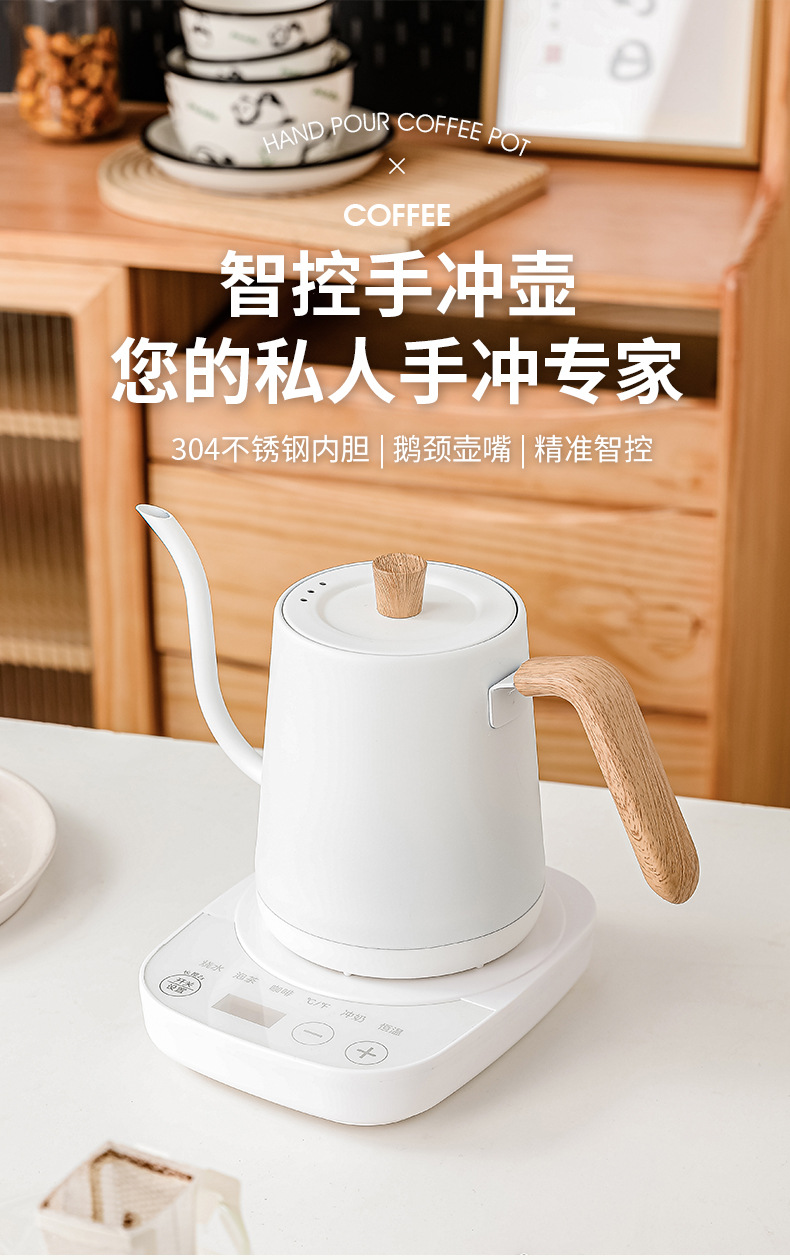 กาต้มน้ำไฟฟ้าคอห่านสแตนเลสขนาด - Electric Kettle Temperature Control บทวิจารณ์และราคา