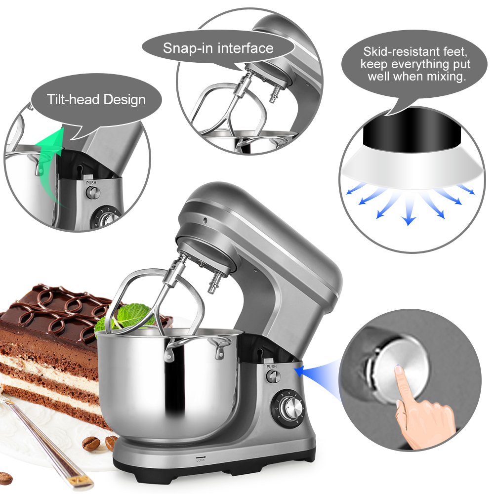 เครื่องผสมอาหารไฟฟ้าขนาดใหญ่ 1 - Kitchen Appliances บทวิจารณ์และราคา