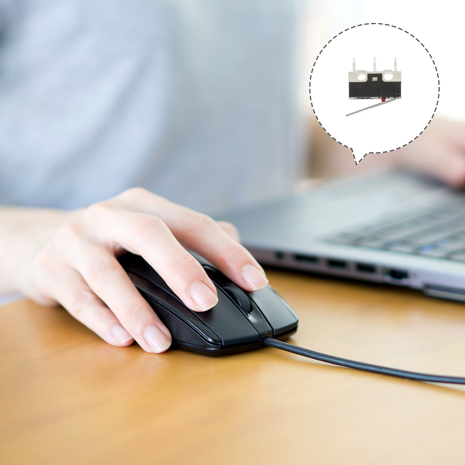 ไมโครลิมิตสวิตช์แบบคันโยกยาว 5 - Home Appliances บทวิจารณ์และราคา