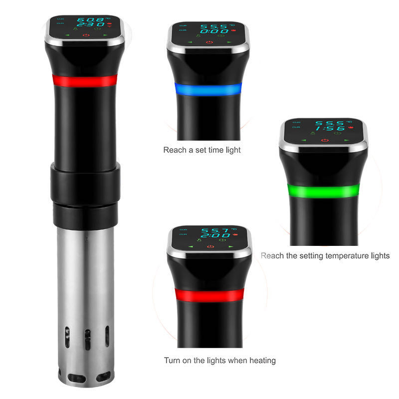 แบบพกพา 1100WสูญญากาศอาหารSous - Digital Sous Vide Precision Cooker บทวิจารณ์และราคา