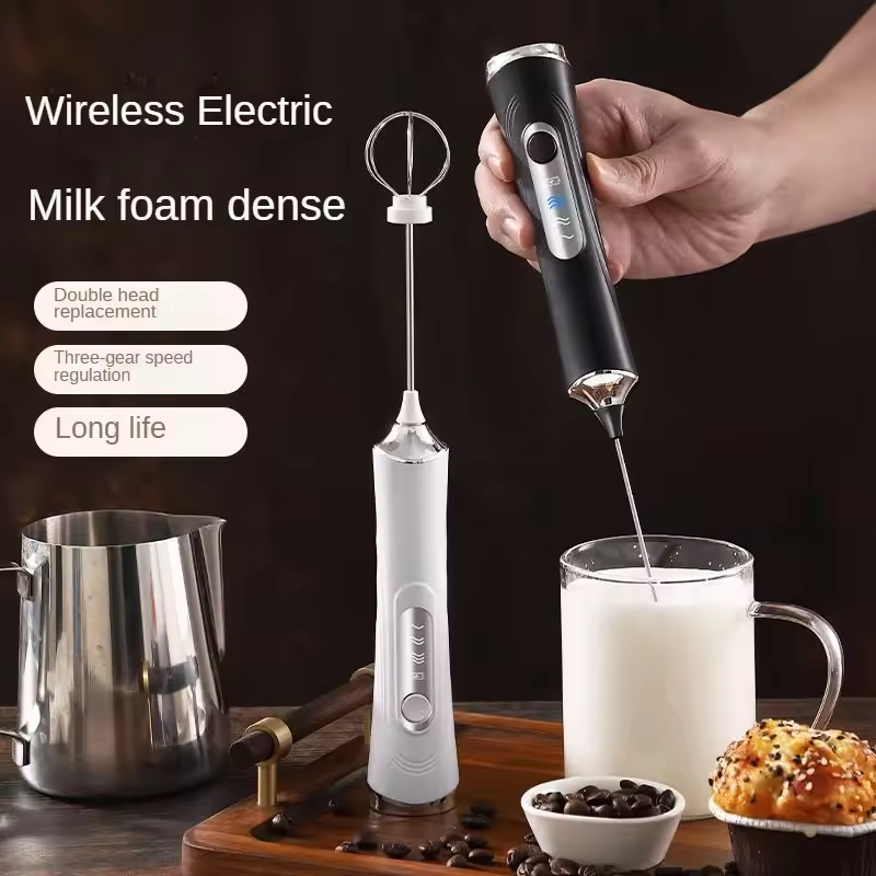 เครื่องตีฟองนมไฟฟ้าแบบพกพา USB - Electric Milk Frother Handheld บทวิจารณ์และราคา