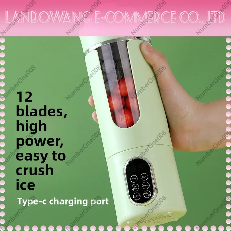 แก้วน้ำผลไม้พกพาแบบชาร์จ USB เ - Portable Blender Usb Rechargeable บทวิจารณ์และราคา